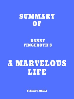cover image of Summary of Danny Fingeroth's a Marvelous Life